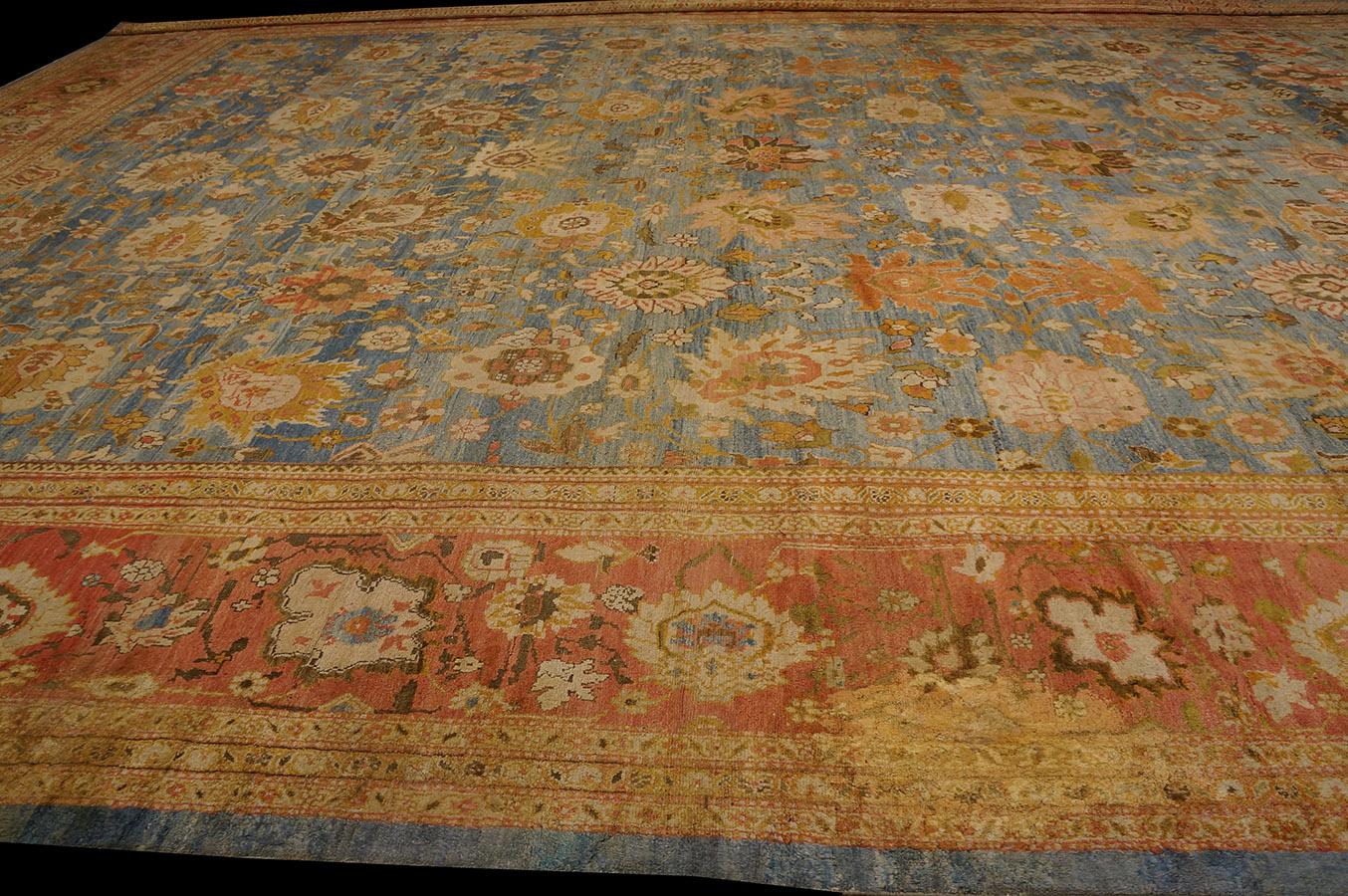 Antique Persian Ziegler Sultanabad Carpet For Sale 1