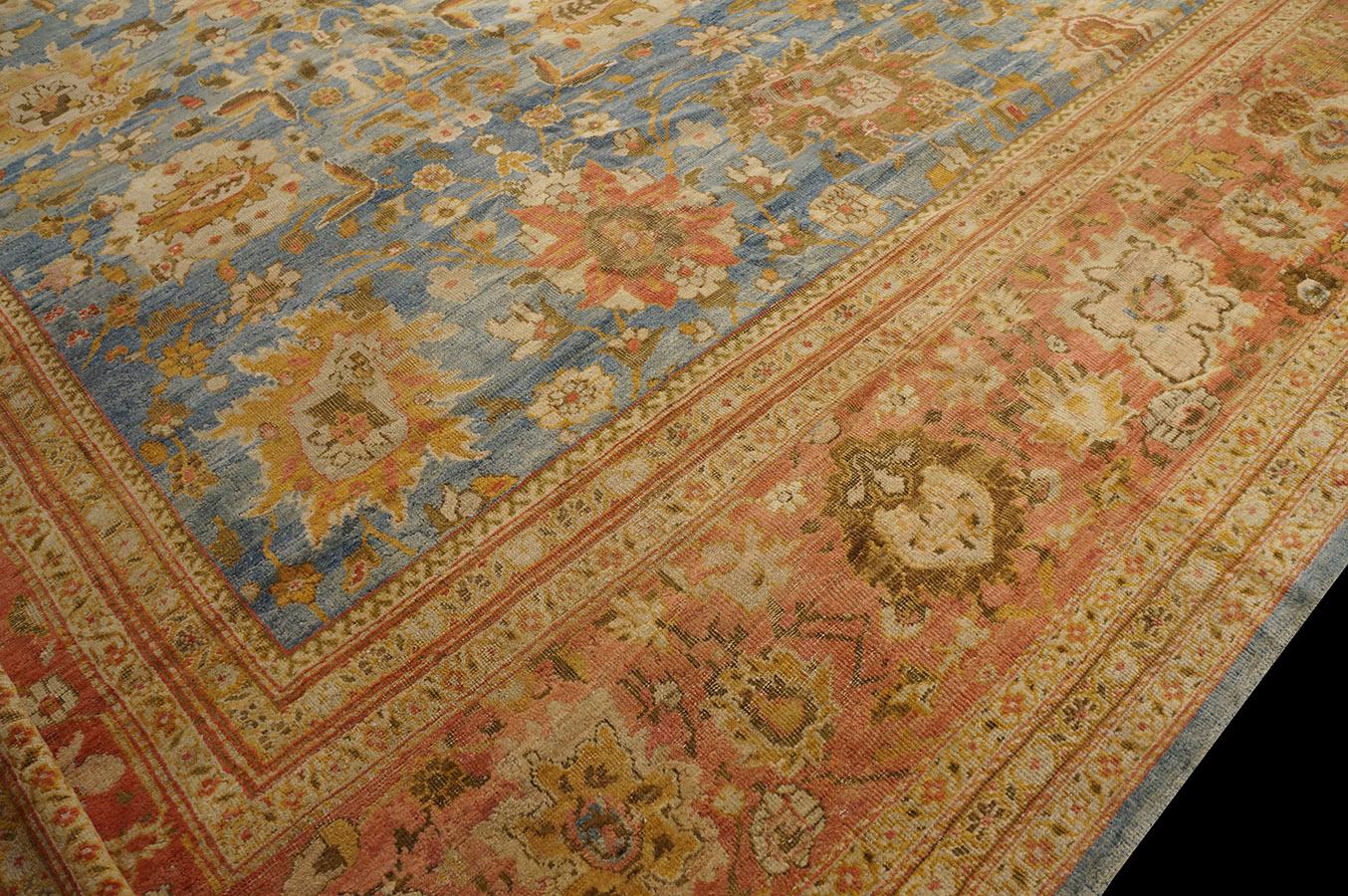 Antique Persian Ziegler Sultanabad Carpet For Sale 3