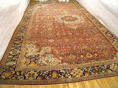 Persian Ziegler Sultanabad Oriental Carpet, Mansion Size, with Jewel Tones