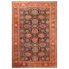 Antique Persian Ziegler Sultanabad Rug. 11 ft 10 in x 17 ft 3 in