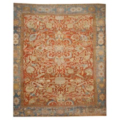 Antiker persischer Ziegler Sultanabad-Teppich  12'6 x 14'6