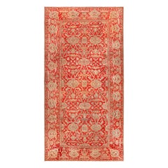 Antiker persischer Ziegler Sultanabad-Teppich aus Sultanabad. 32 ft x 16 ft 3 in