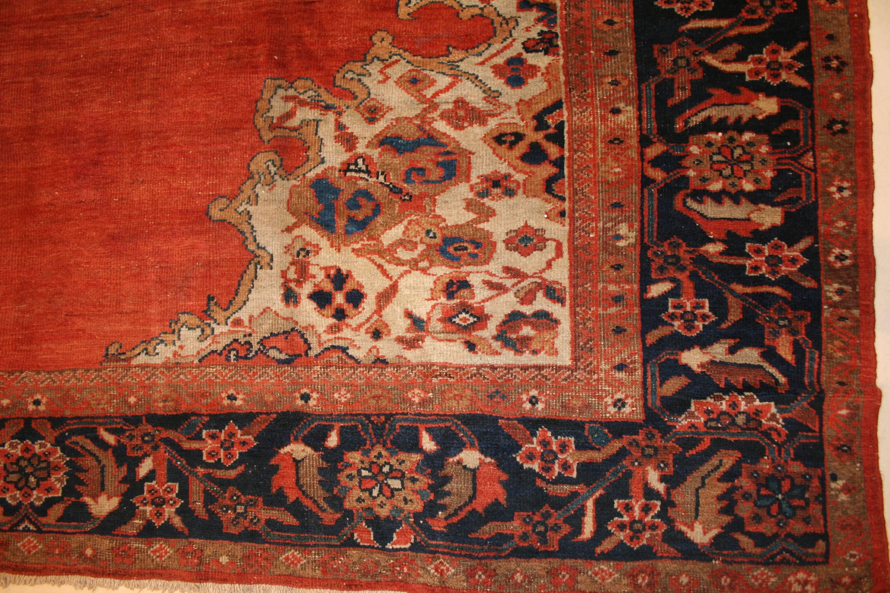 Asian Antique Persian Ziegler Sultanabad Rug
