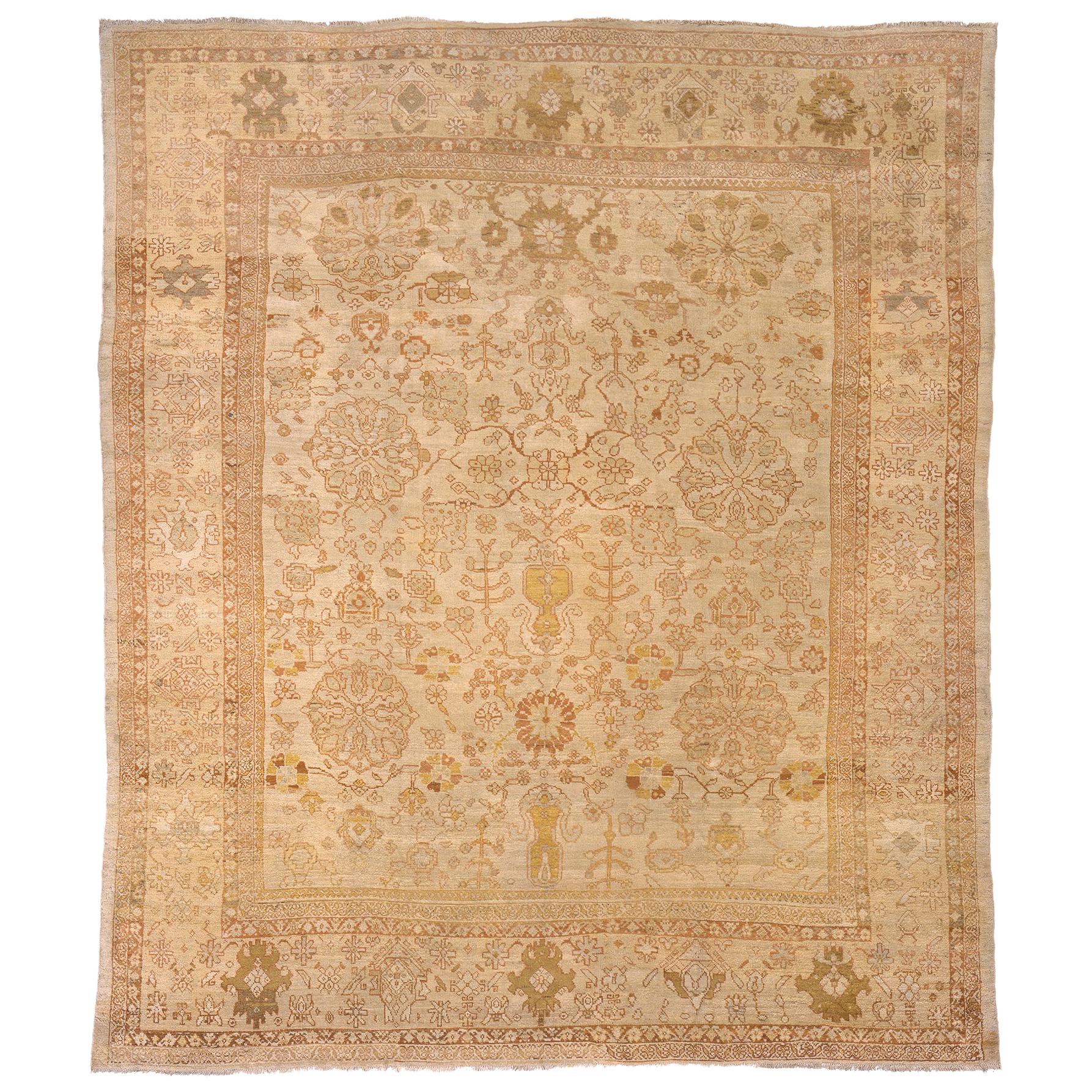 Antiker persischer Ziegler Sultanabad-Teppich