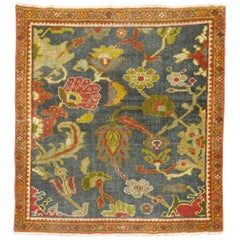 Antique Persian Ziegler Sultanabad Sampler Rug