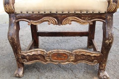 Antique Peruvian Sanctuary Chair