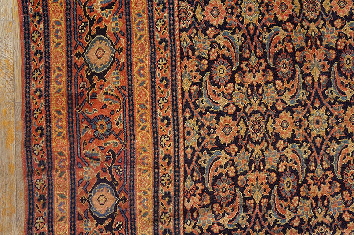 Late 19th Century 19th Century Persian Senneh Carpet ( 7'6