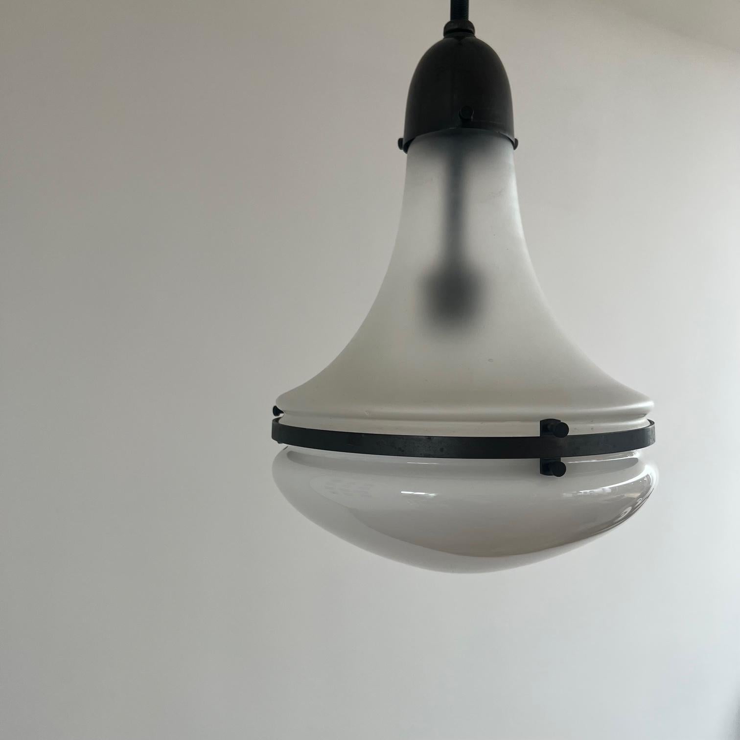 Lampada a sospensione antica Peter Behrens Luzette 4