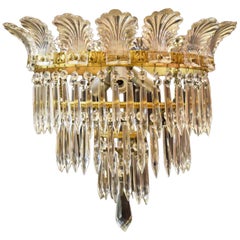 Antique Petite Hall Chandelier, Pair Available