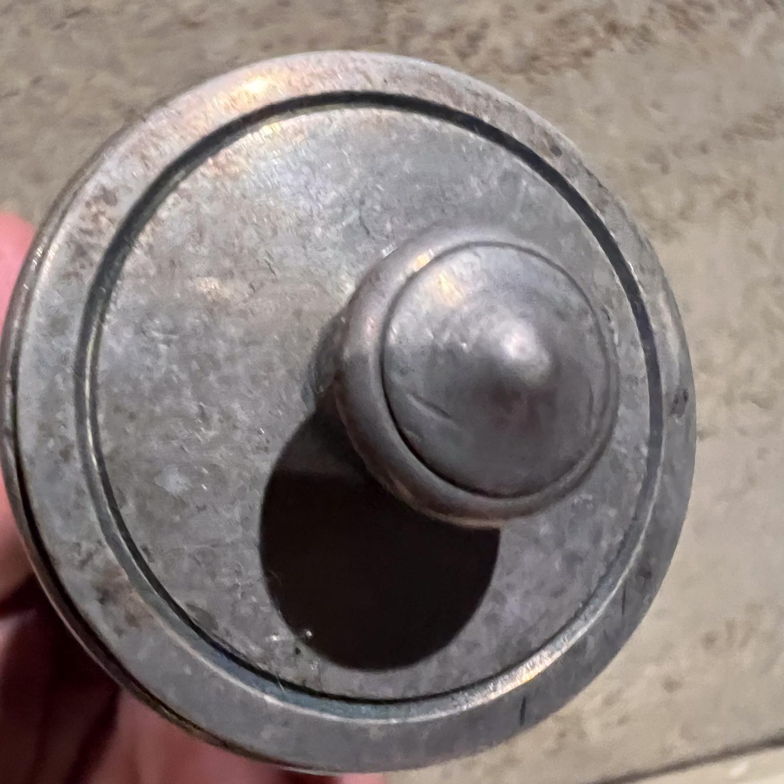 Antique Peugeot Frères Pepper Grinder Silver Plated For Sale 4