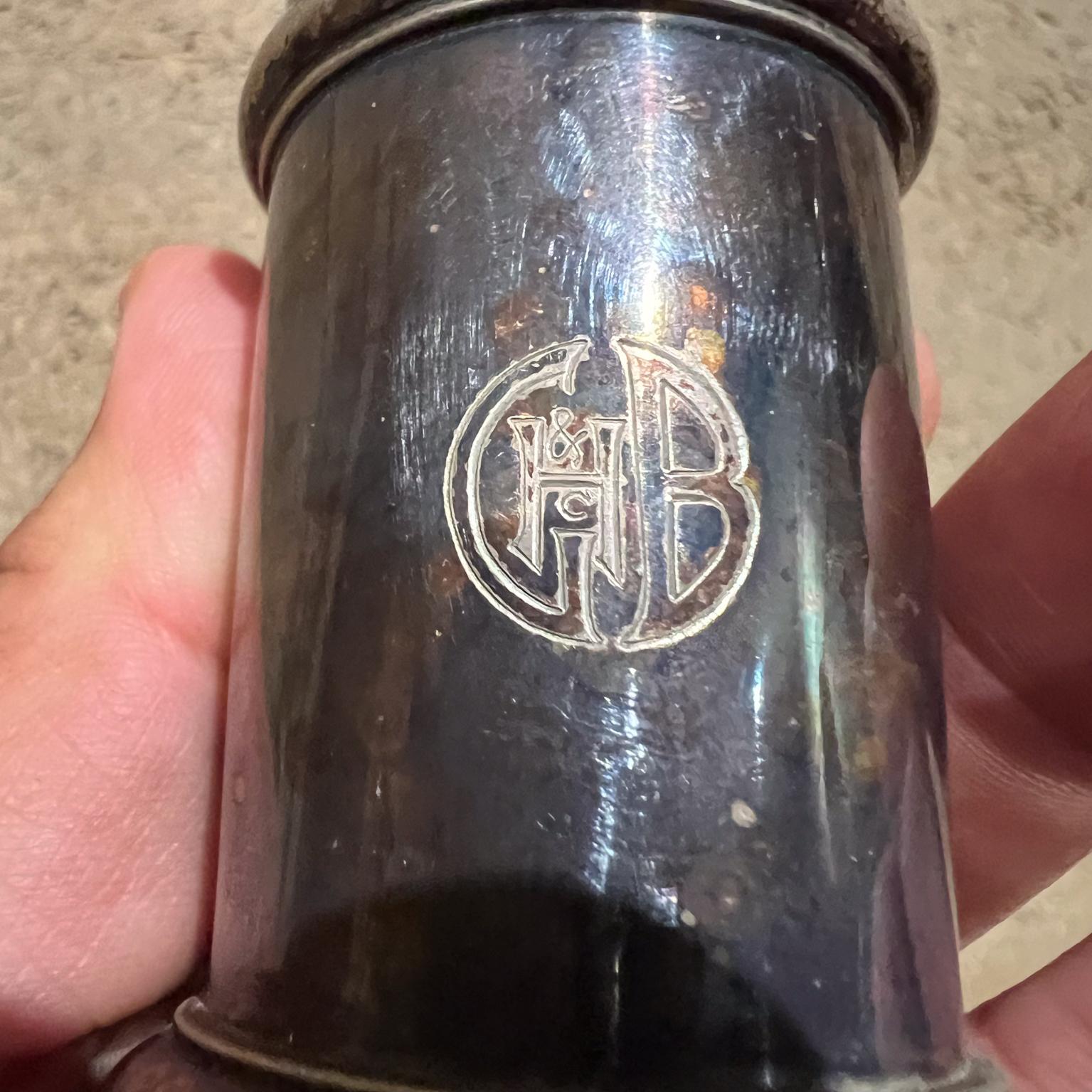 Antique Peugeot Frères Pepper Grinder Silver Plated For Sale 1