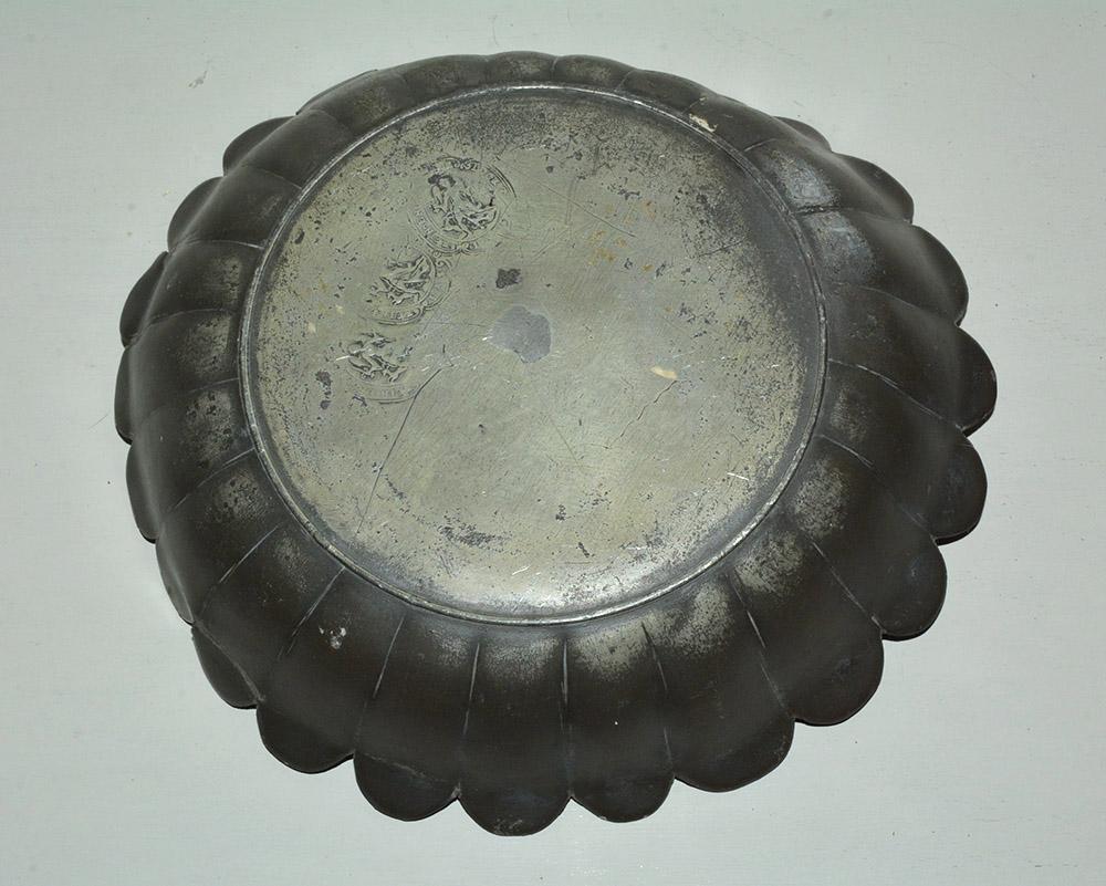 vintage pewter bowl