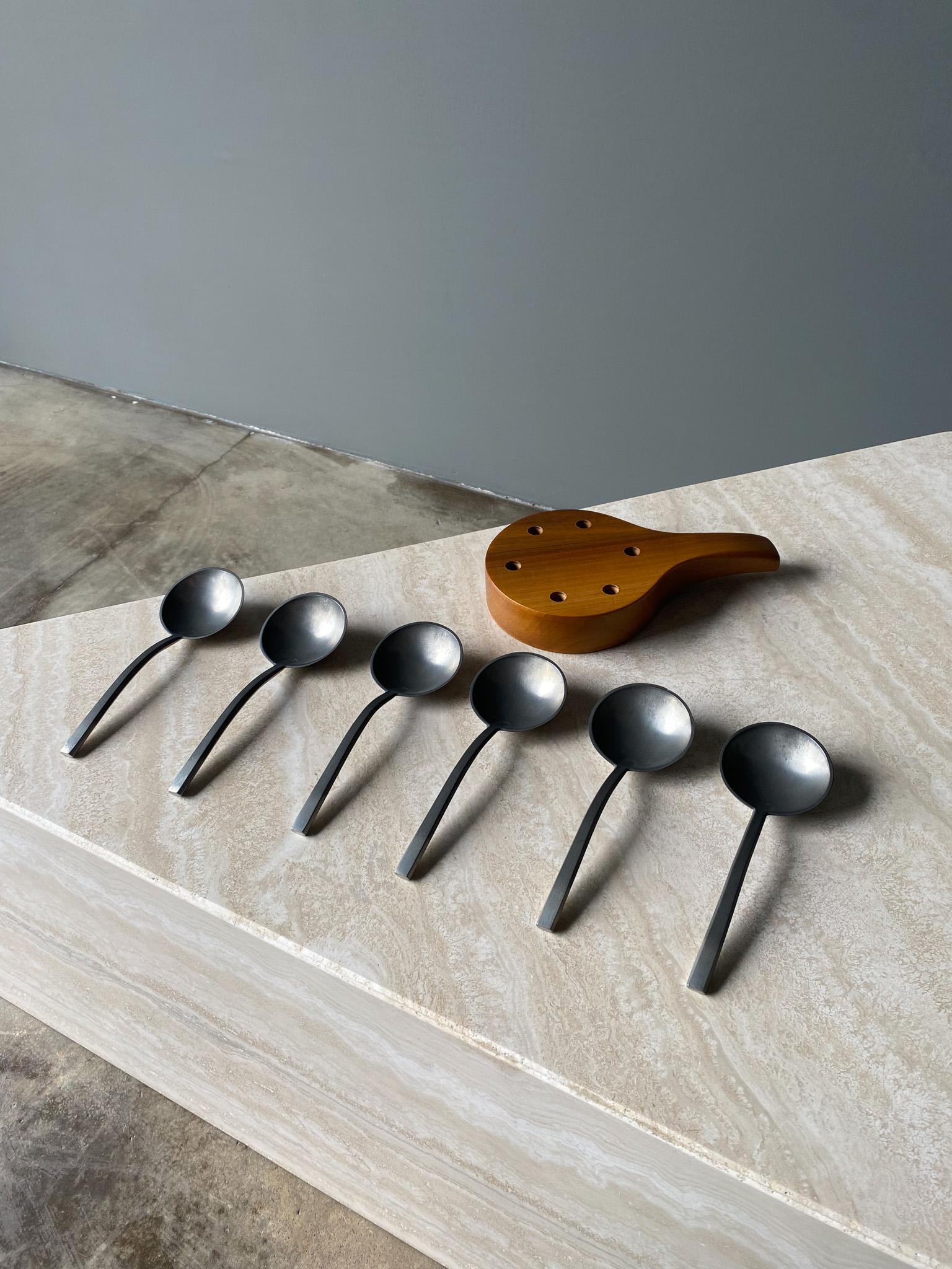 pewter spoon rest