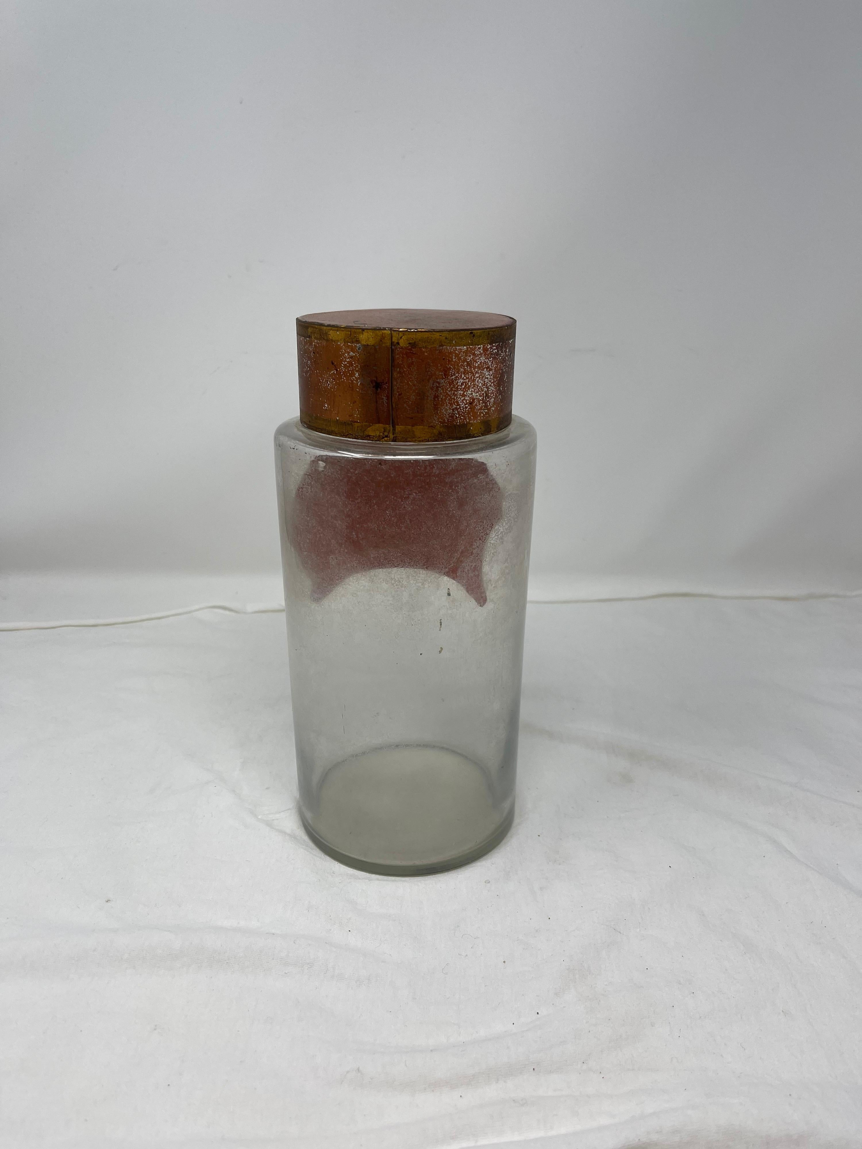 French Antique Pharmacy Jar “Smilax Medica” For Sale