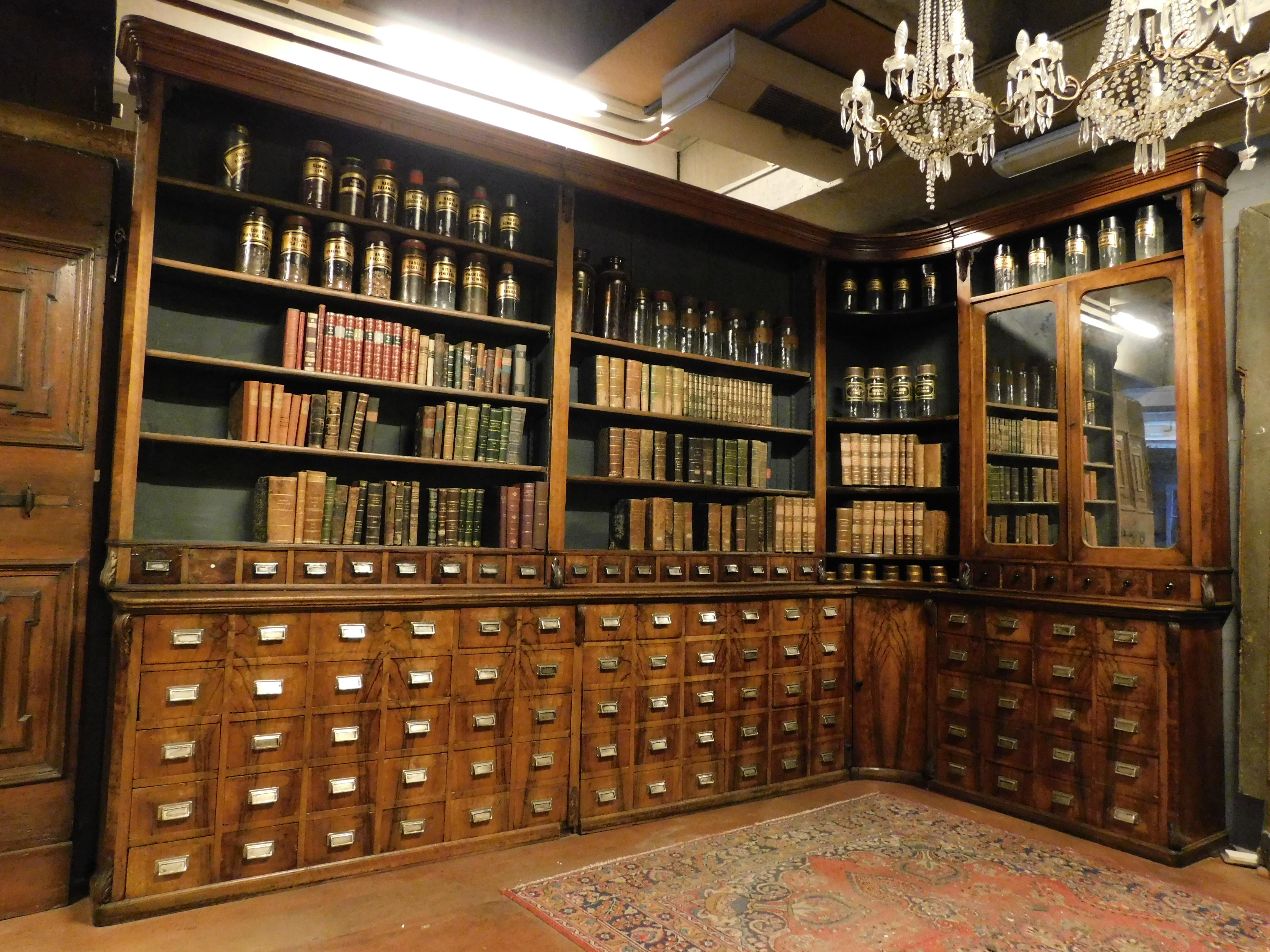 1800s bookshelf