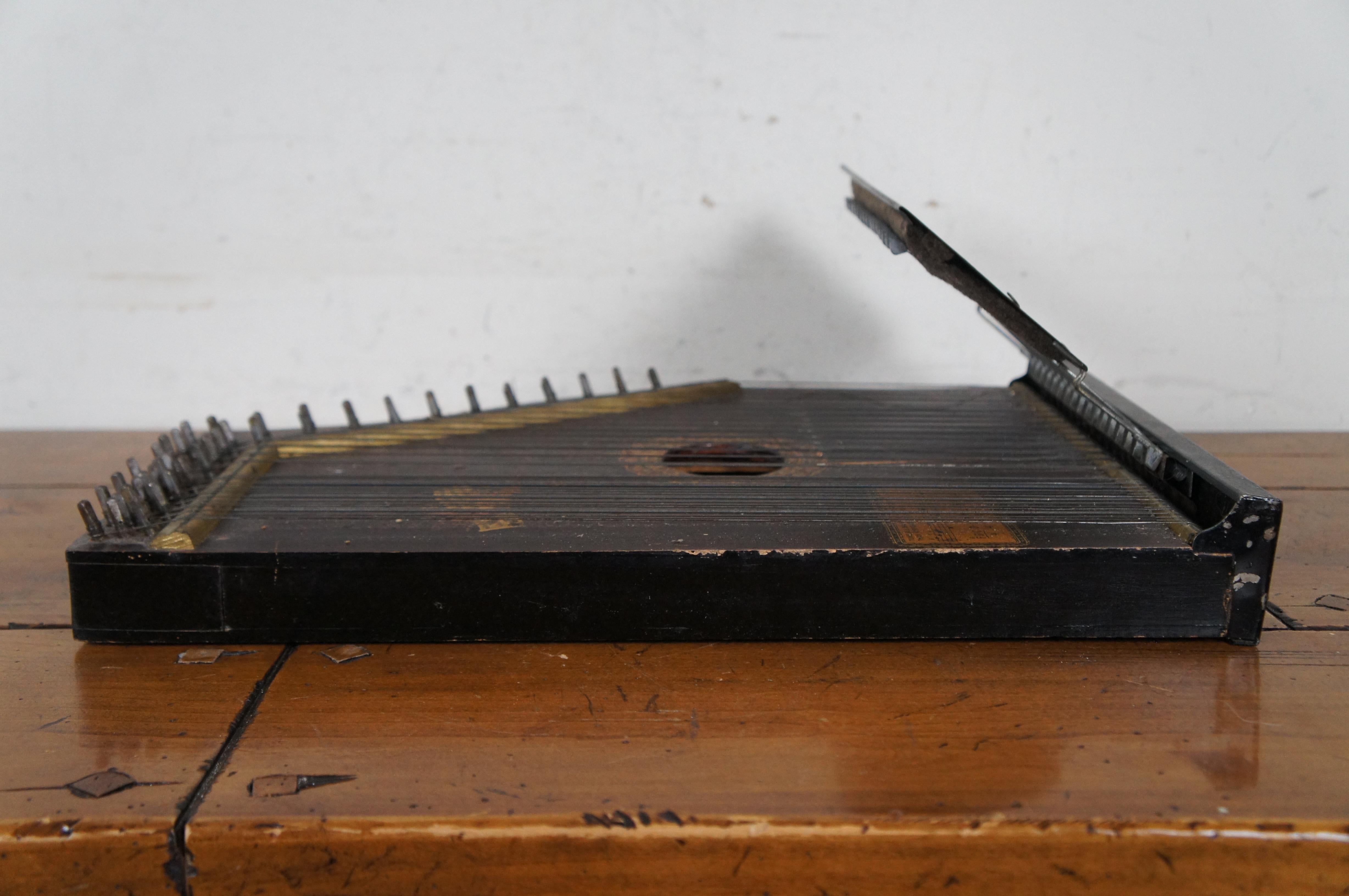 Antique Phonoharp Co Marxophone Mandolin Zither Guitar & Music Sheets 19