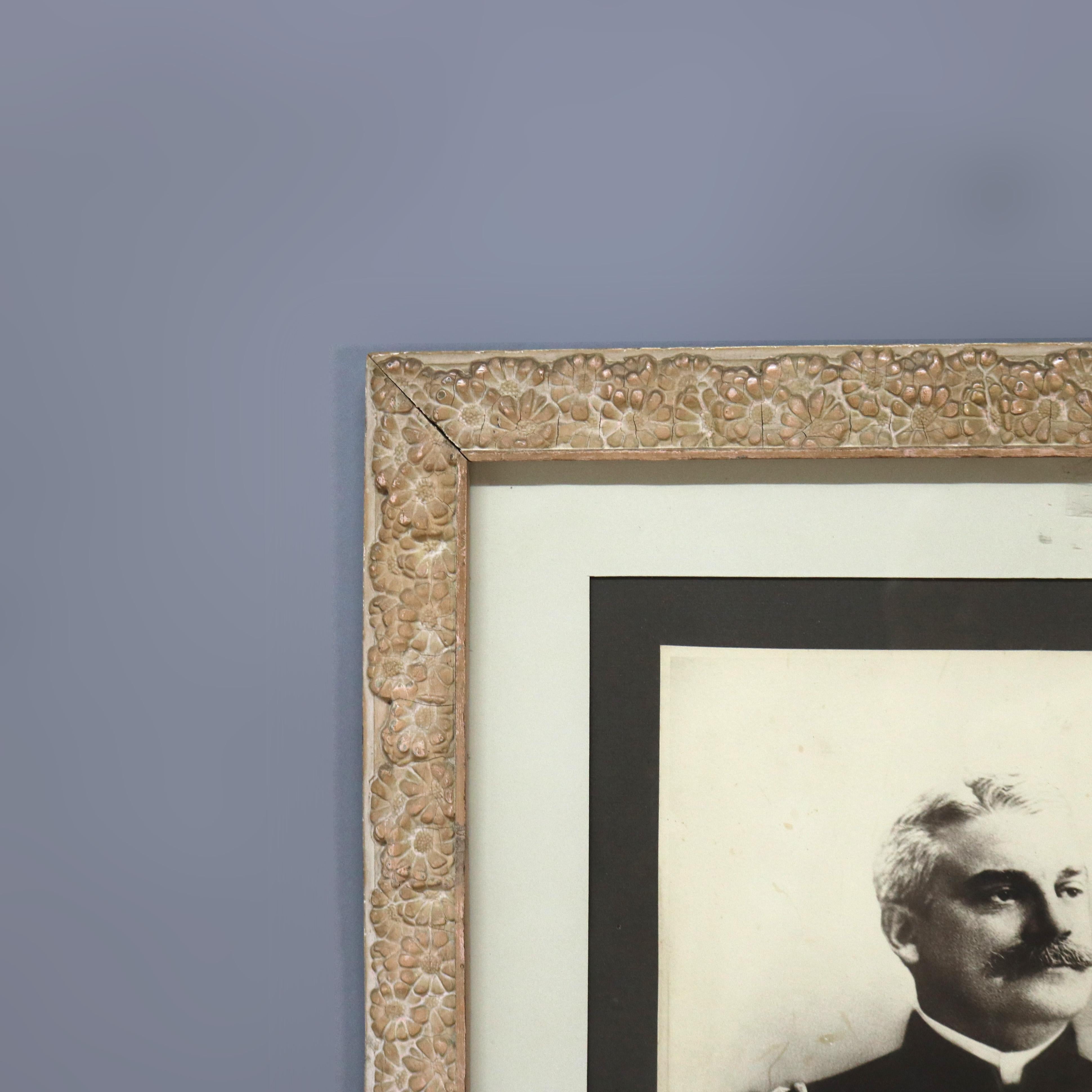 Antique Photograph of Man in Military Uniform, Framed, C1860 For Sale 1
