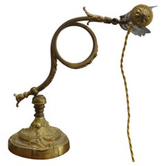 Lampe de piano ancienne, France, 1900