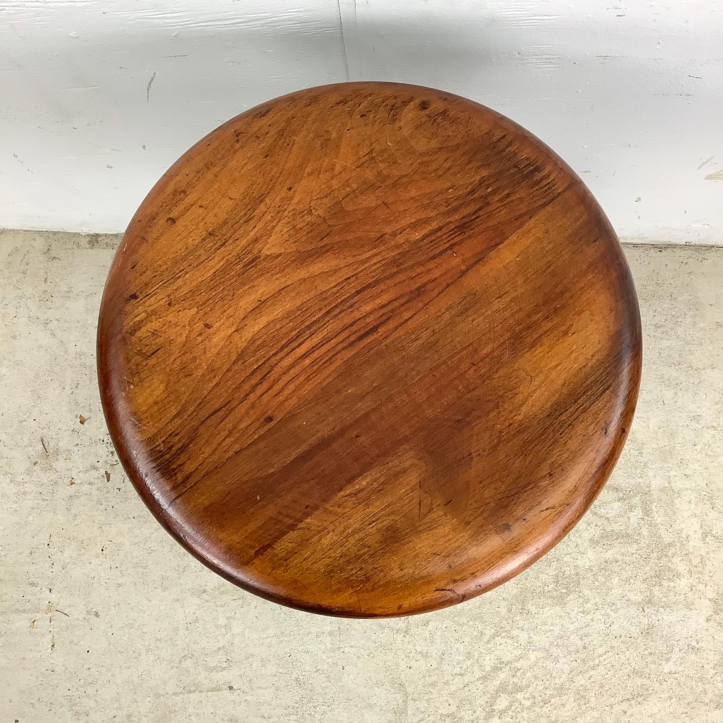 Sgabello antico per pianoforte con piedi a sfera in vetro The Claw in vendita 4