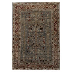 Antique Pictorial Malayer Rug