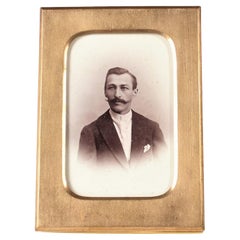 Antique Picture Frame, Brass, circa 1880