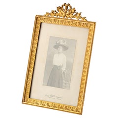 Marco antiguo, estilo Luis XVI, Francia, circa 1880, 10 x 14 cm