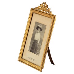 Antique Picture Frame, Louis XVI Style, France, Circa 1880, 10 x 14 cm