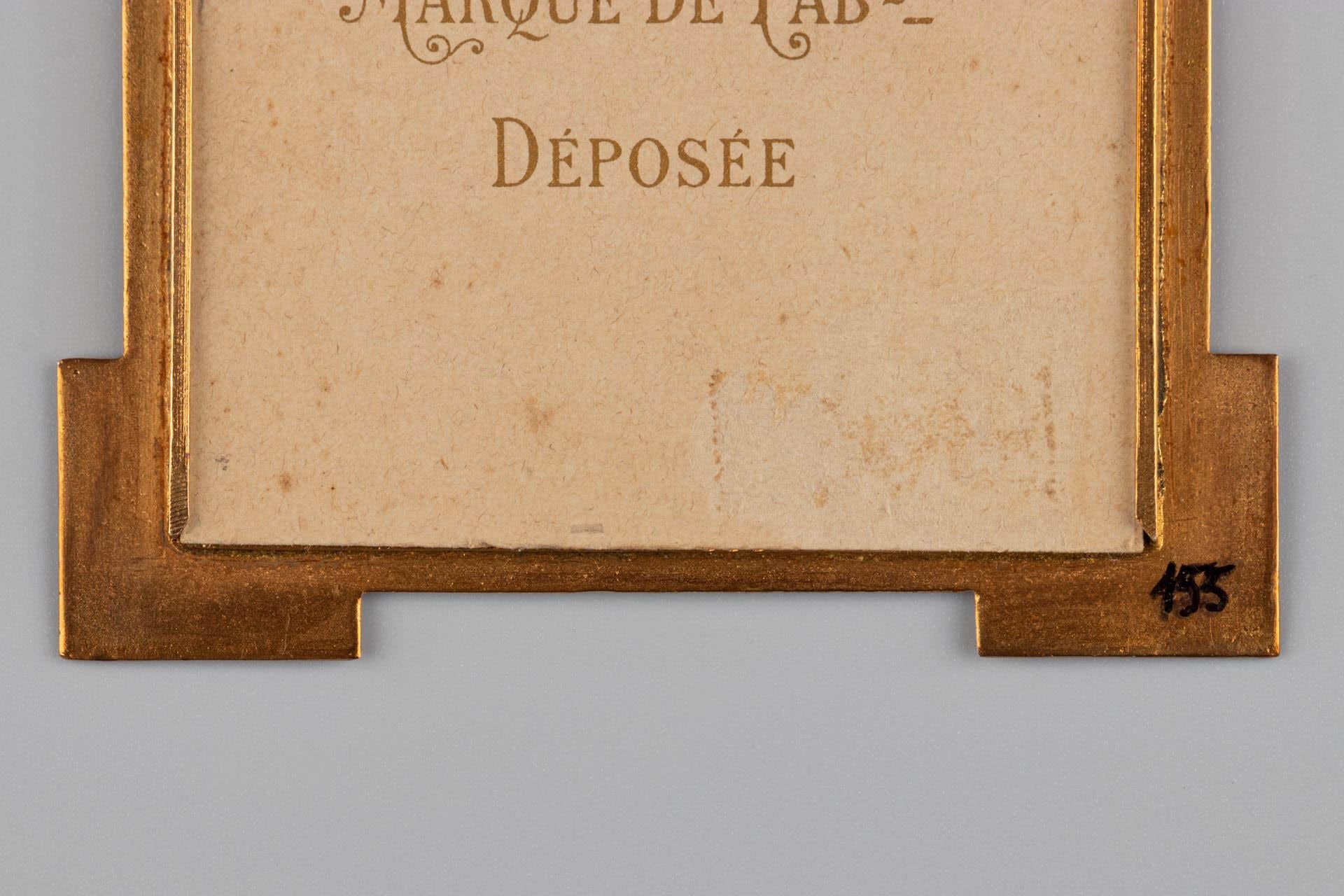 20ième siècle Cadre mural ancien, France, Art déco, 6 x 9 cm en vente