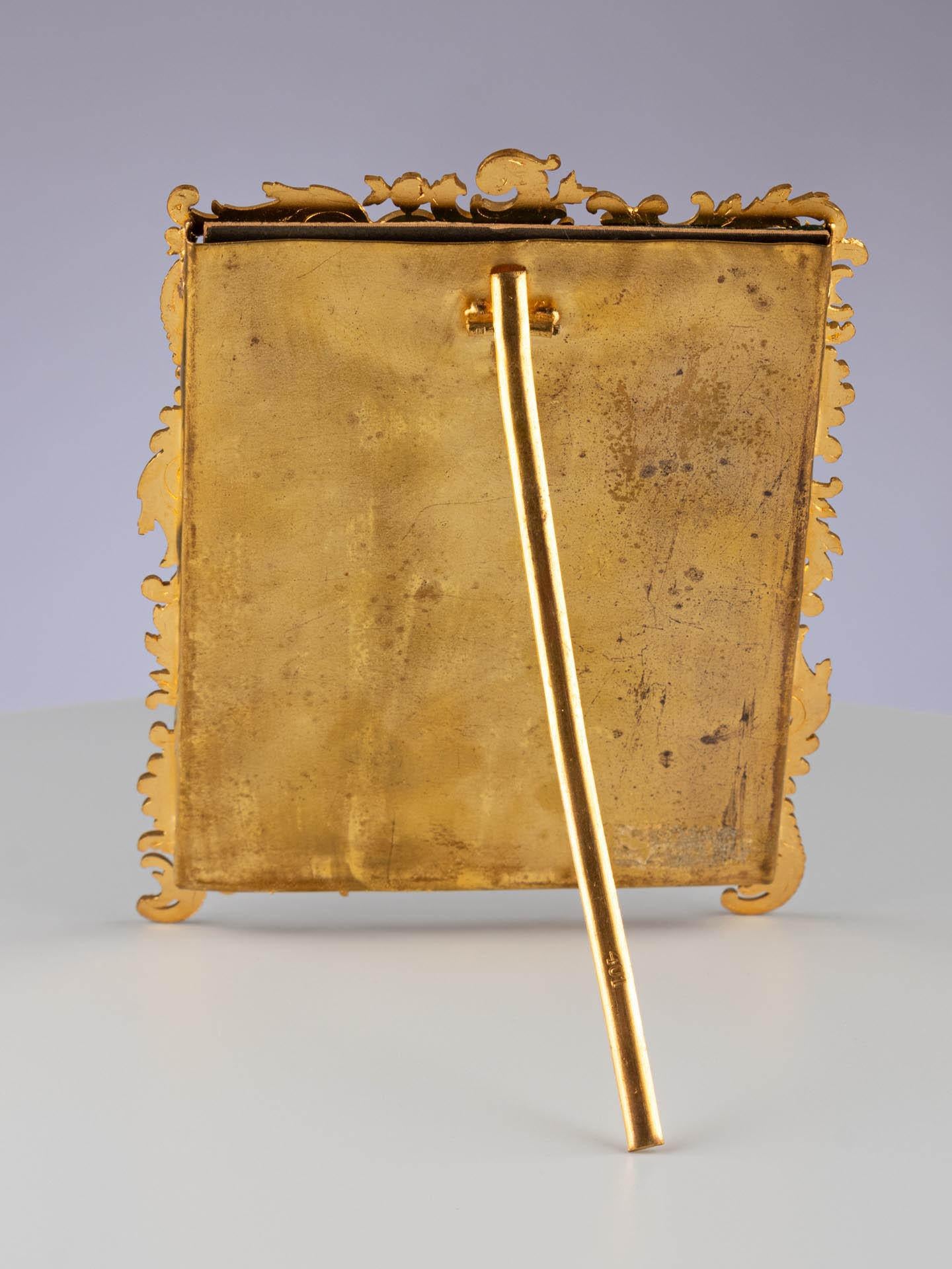 Louis XVI Antique Picture Frame, France, Circa 1900, 10 x 13 cm For Sale