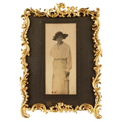 Marco antiguo, Francia, Circa 1900, 10 x 13 cm