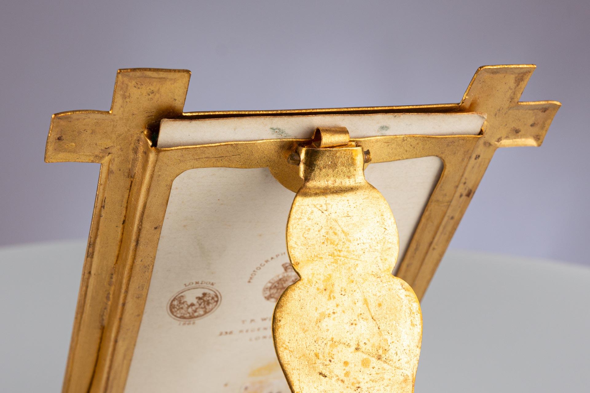 Antique Picture Frame, London, Circa 1920, 6 x 8 cm For Sale 1