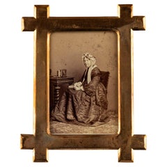 Antique Picture Frame, London, Circa 1920, 6 x 8 cm