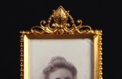 Antique Picture Frame, Photo Frame, France, Circa 1880, 3 x 5 cm