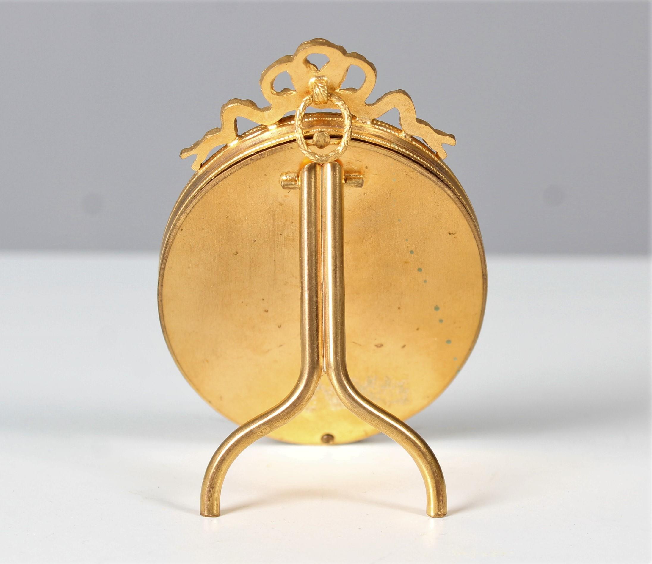 brass photo frame ornament