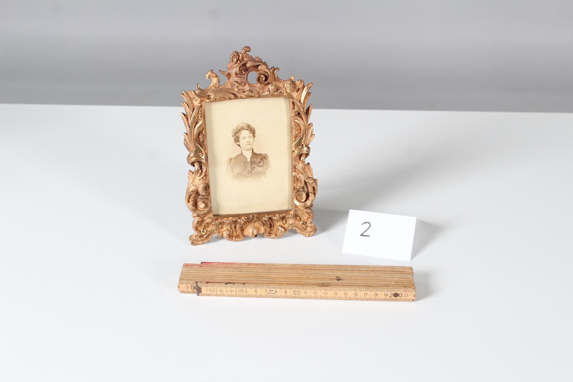 Antique Picture Frame, Signed E.Roo, France, Bronze Dorée, Late 19th Century For Sale 2