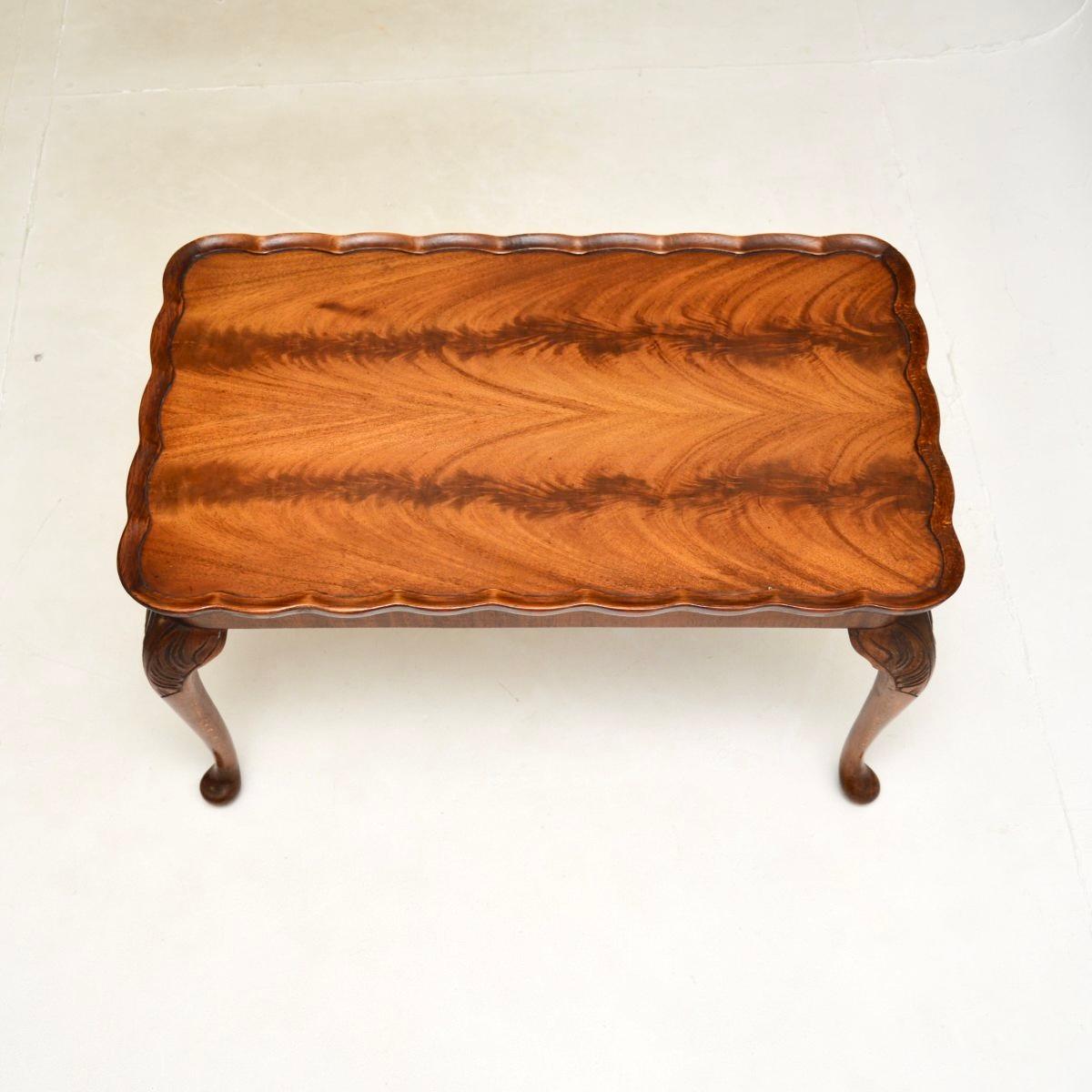 Georgian Antique Pie Crust Coffee Table