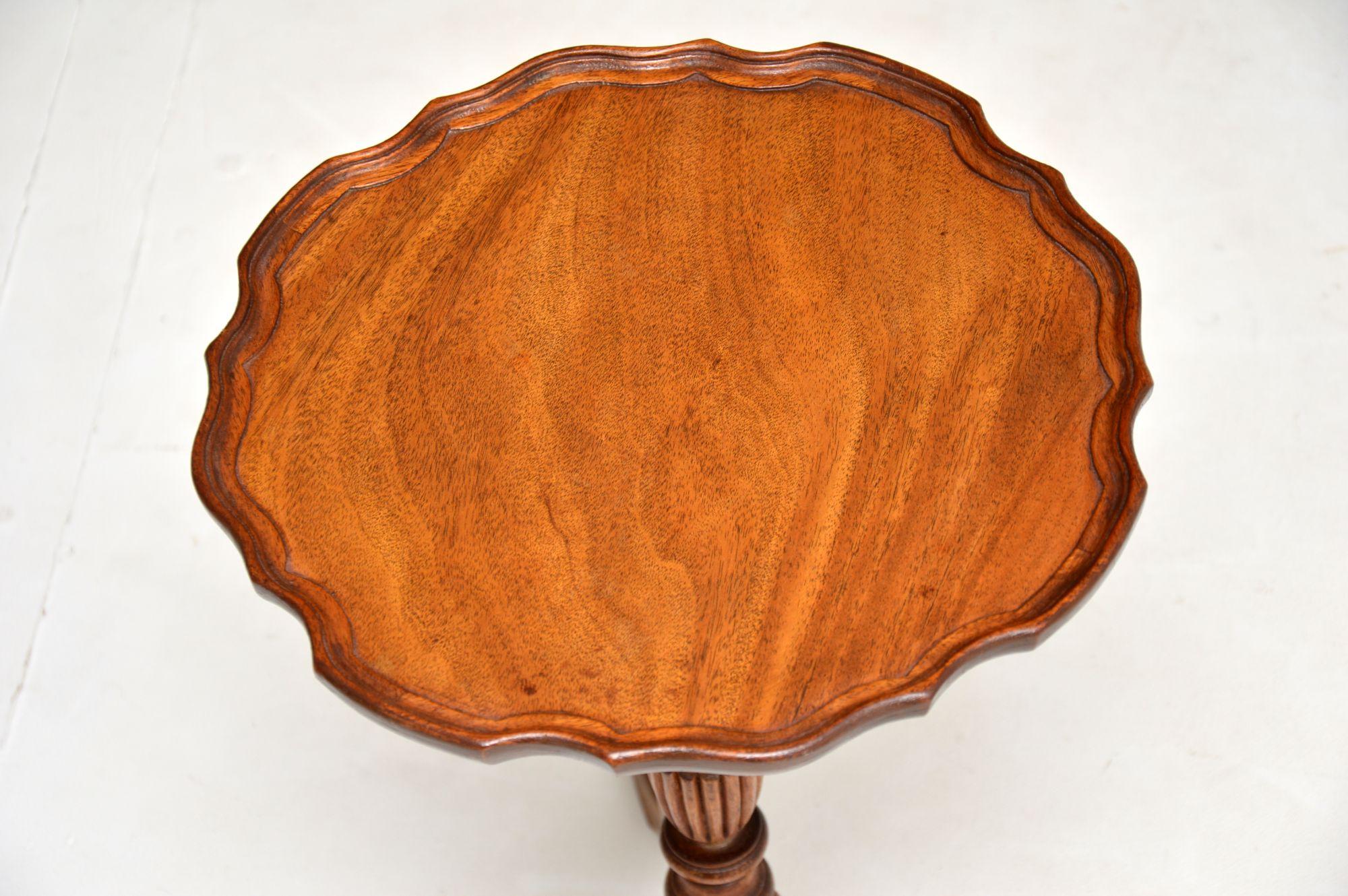 Georgian Antique Pie Crust Wine Table