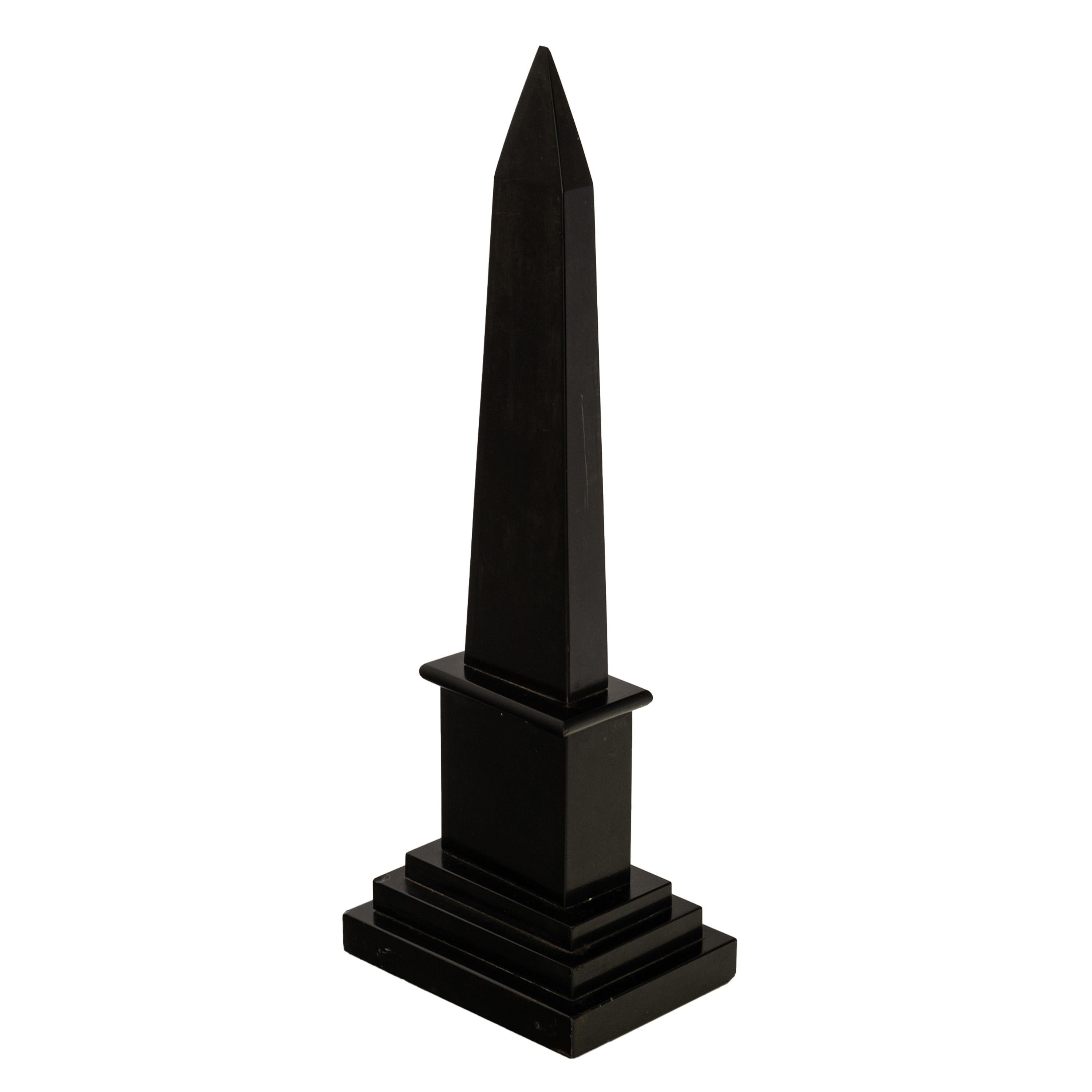 Carrara Marble Antique Pietra Dura Marble Desk Obelisk Thermometer Ashford Blue John Derbyshire For Sale