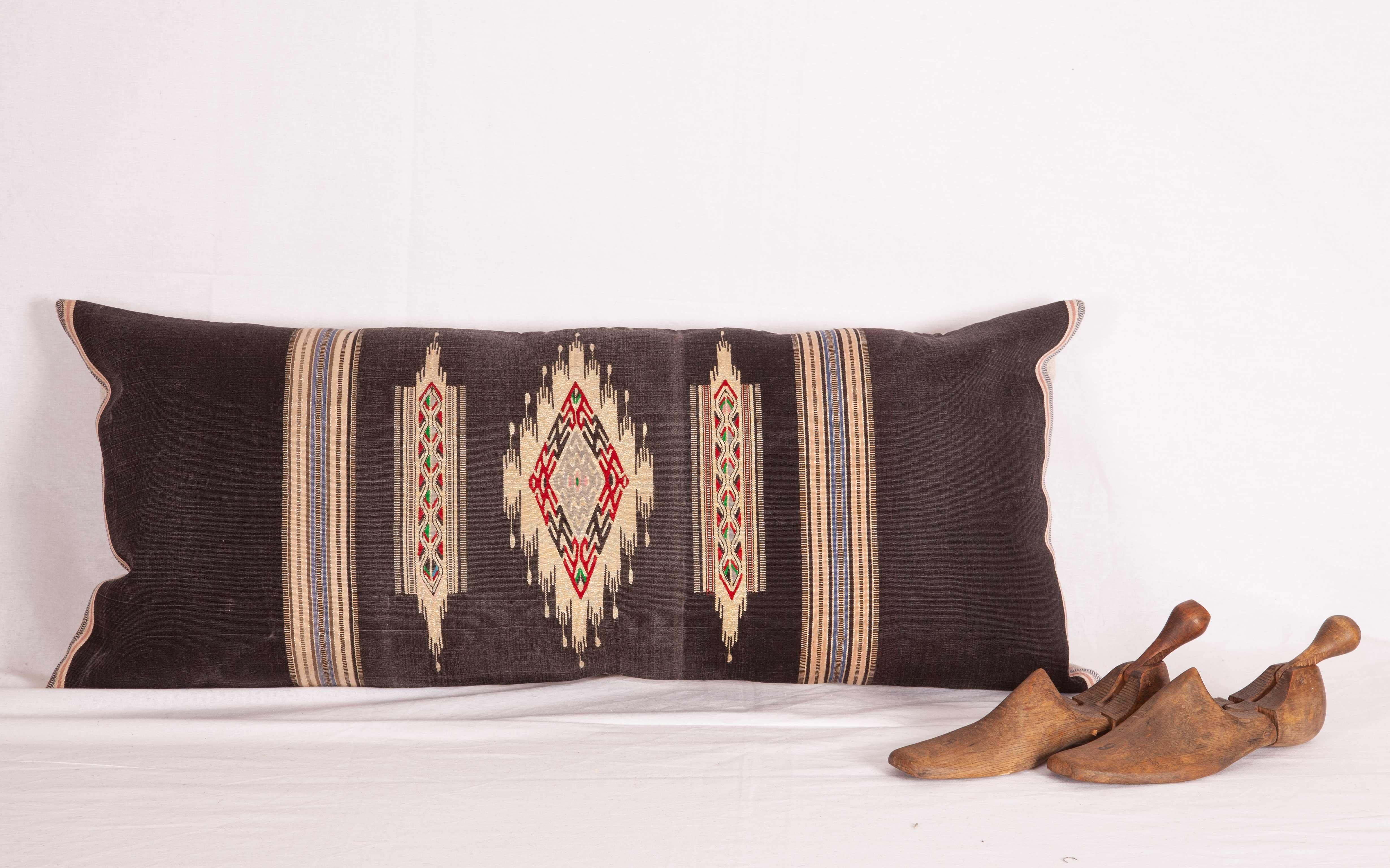 Lebanese Antique Pillow Case Fashioned from an Early 20th Century Tapestry from Lebonon