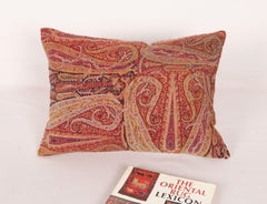 Antique Pillow Case Made from a 1840 Kashmir Shawl