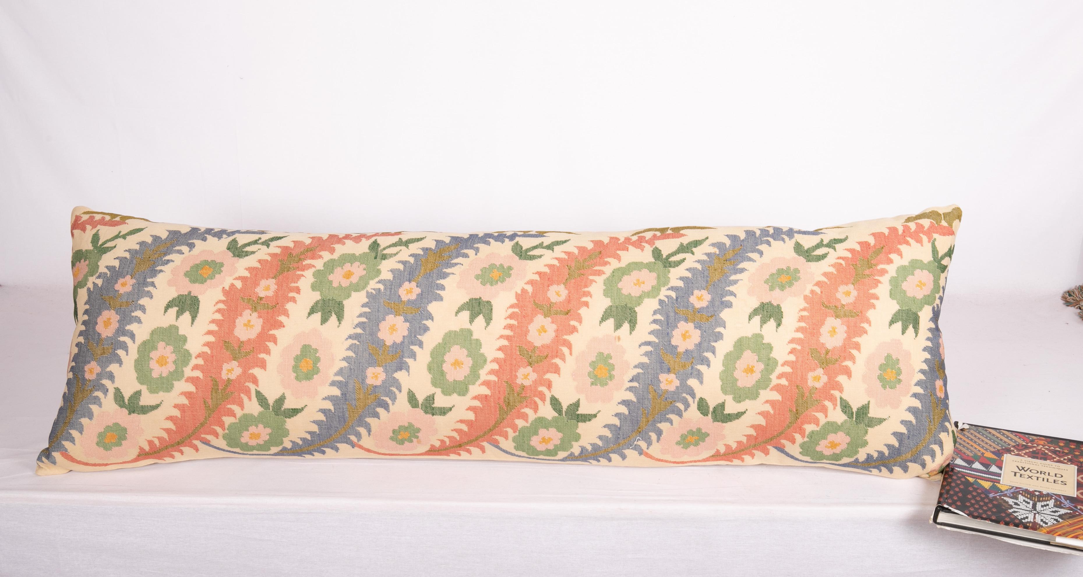 Balkan Antique Pillow Case Made from an Eastern European, Greek Embroidery