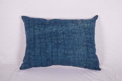 Pillow Cases Fashioned from an Early 20th Century Mazandaran Indigo Blanket