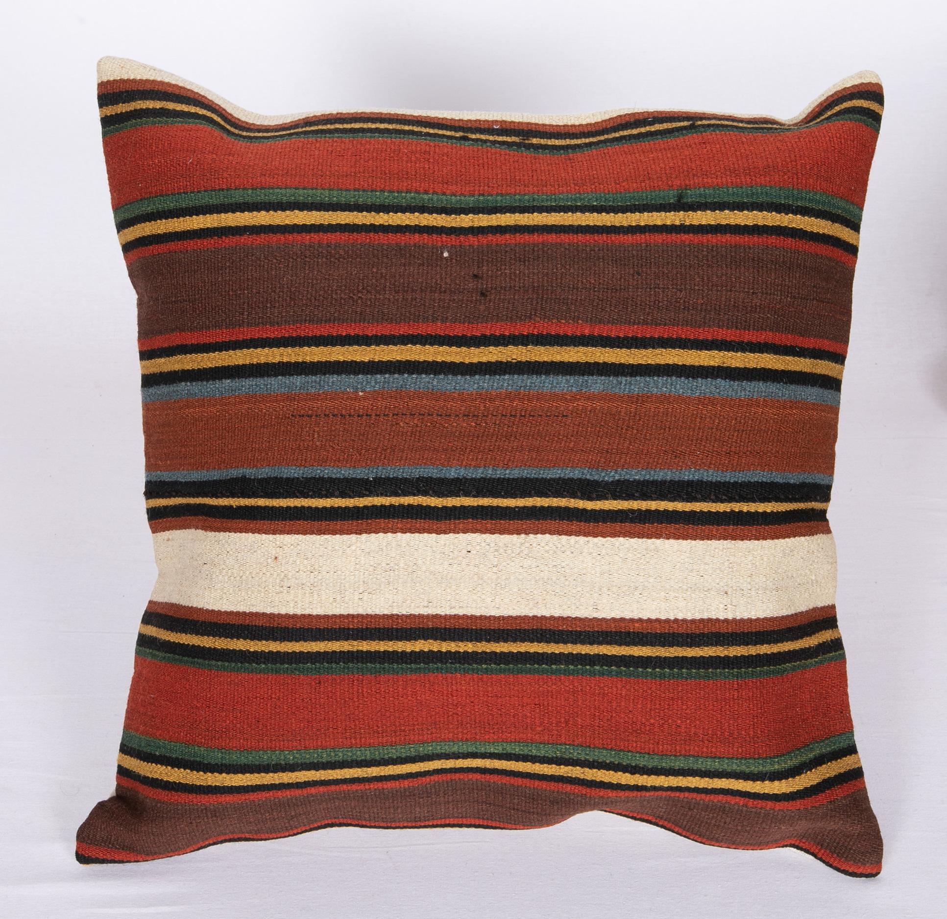 Azerbaijani Antique Pillow Cases Made from a South Caucasian Kilim, Late 19th C