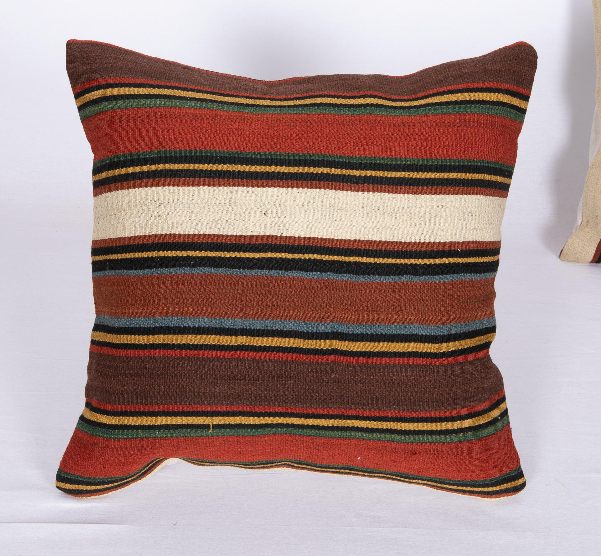 Antique Pillow Cases Made from a South Caucasian Kilim, Late 19th C In Good Condition In Istanbul, TR