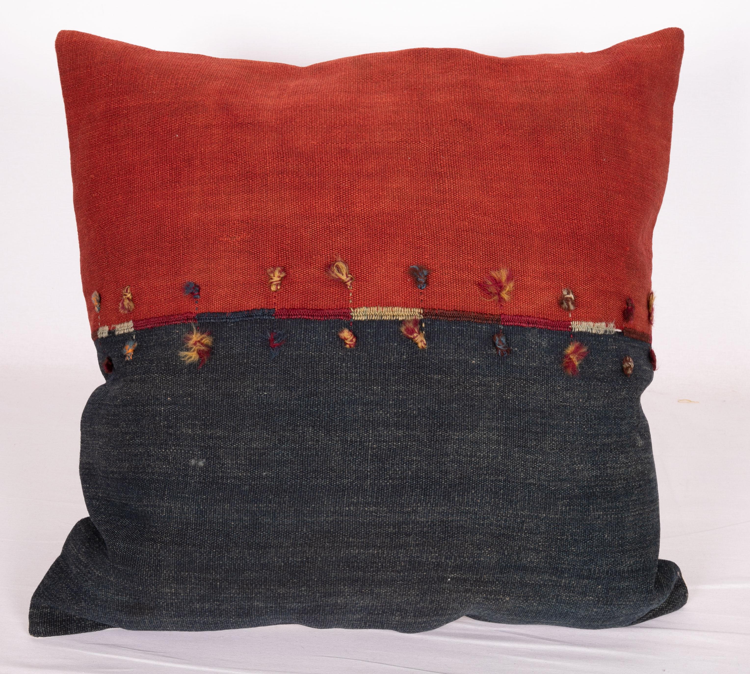 Hand-Woven Antique Pillow Cases Made from an Eastern Anatolian Cover, Late 19th Century