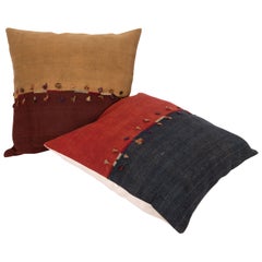 Antique Pillow Cases Made from an Eastern Anatolian Cover, Late 19th Century