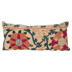 Antique pillow cover Made from a 19th C. Suzani Fragment