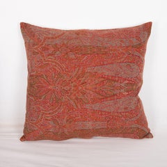 Antique Pillow Cover made from a European Wool Paisley Shawl, L 19th/ E.20th C