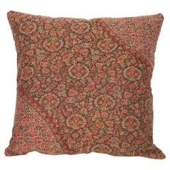 Antique Pillow Cover Made from a European Wool Paisley Shawl, L 19th/ E.20th C.