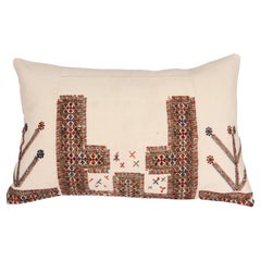 Antique Pillow Cover Made from an Eastern European Dress Front, Early 20th C